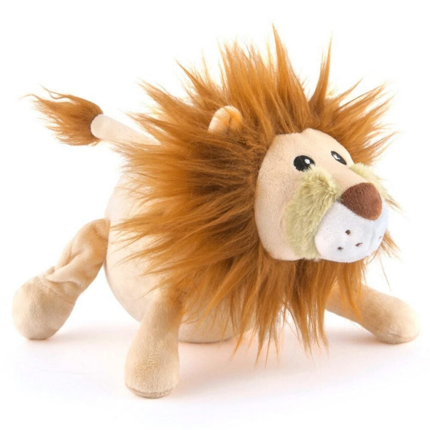 Lion Plush Dog Toy Pets and Lifestyle