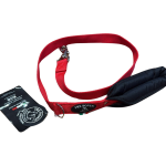 Tre Ponti Padded Handle Dog Lead – Red